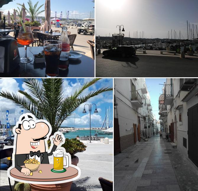 Puoi prenderti un rinfrescante bicchiere di birra chiara o scura