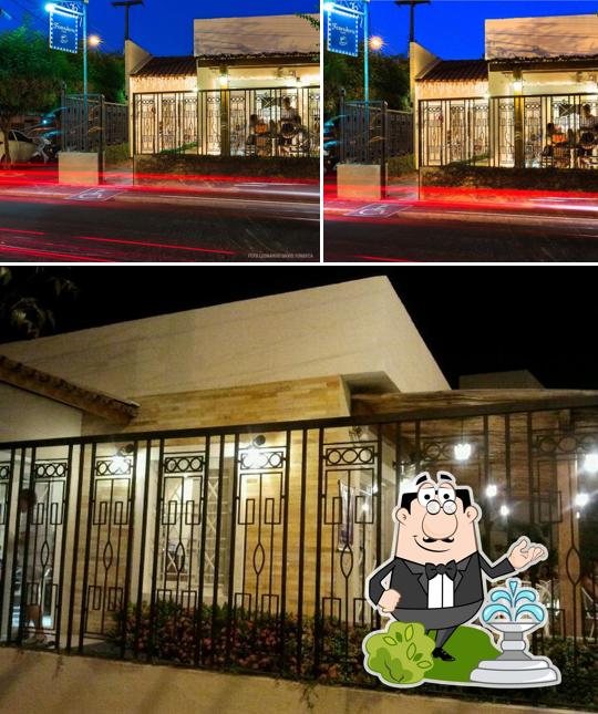 O exterior do Fazendaria Café