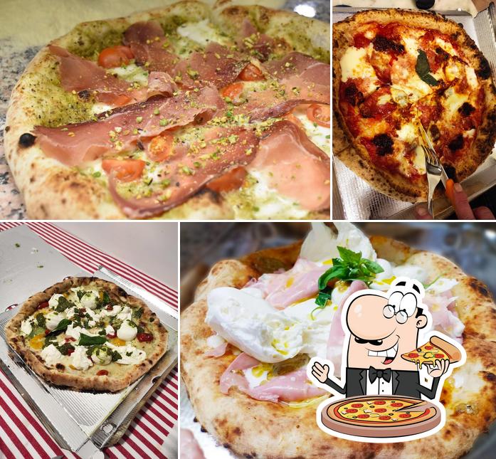 Scegli una pizza a Pizzad'À/Bufalarium