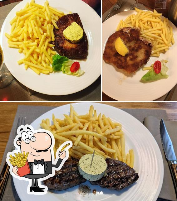 Commandez des pommes frites à Restaurant Scheidweg