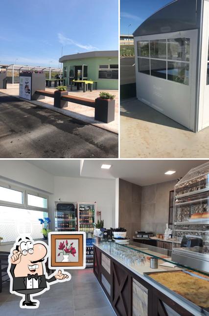 Gli interni di Smart Food Termoli - Area Ristoro - Ristorante