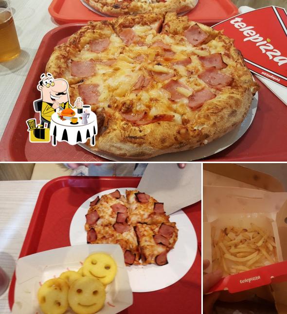 Еда в "Telepizza O'Barco de Valdeorras - Comida a Domicilio"
