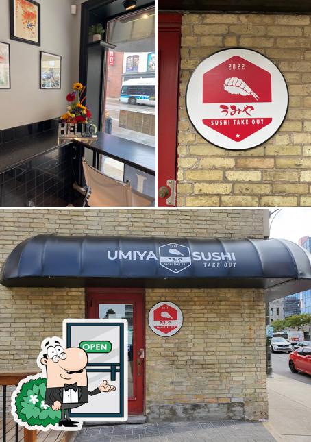 L'extérieur de UMIYA SUSHI