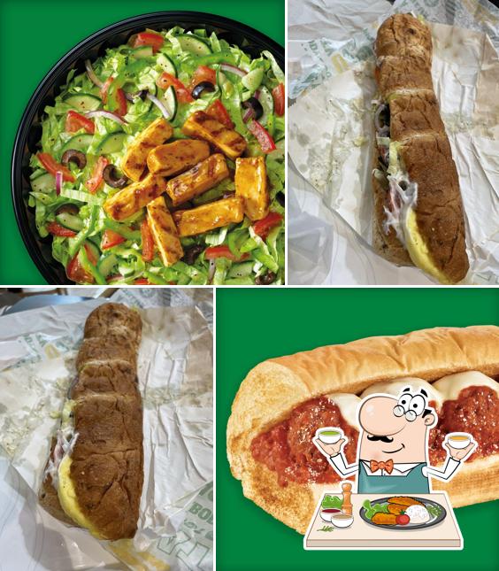 Nourriture à Subway