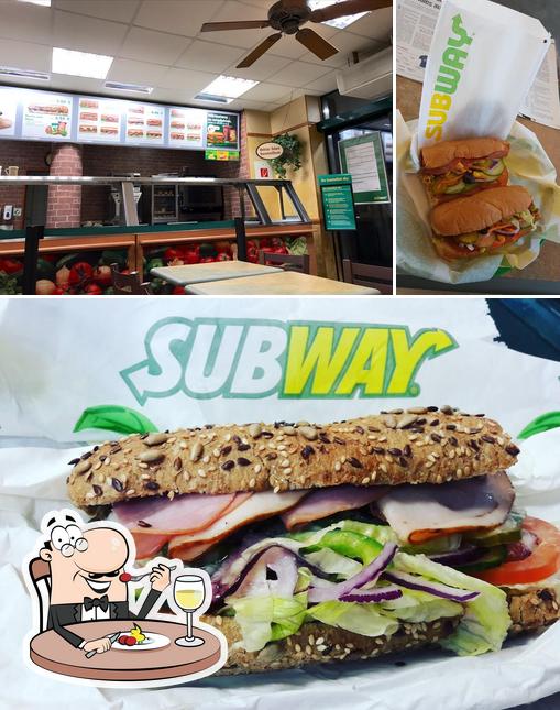 Nourriture à Subway