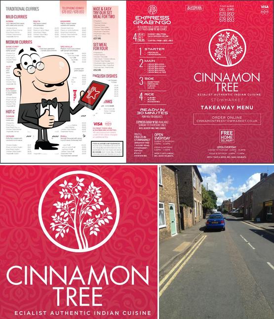 Cinnamon Tree In Stowmarket Restaurant Menu And Reviews