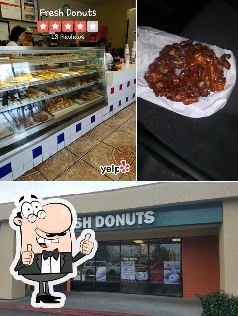 See the picture of Fresh donuts