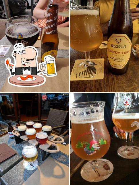 Prenez une bière avec votre dîner