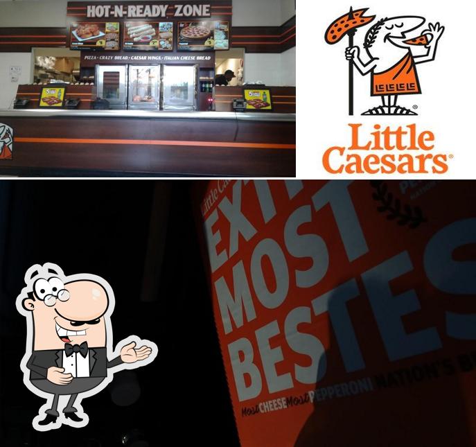 Look at the image of Little Caesars Pizza