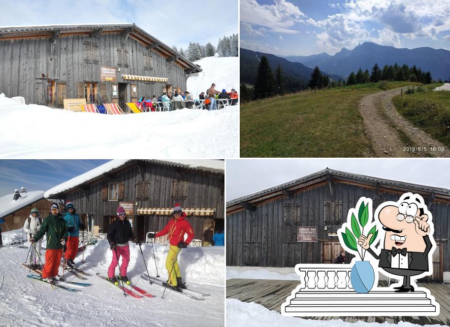 L'extérieur de Le Chalet des Tronchets