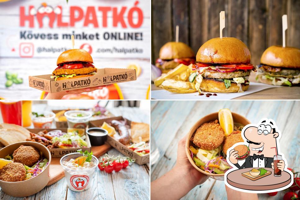 Get a burger at HALPATKÓ Fót