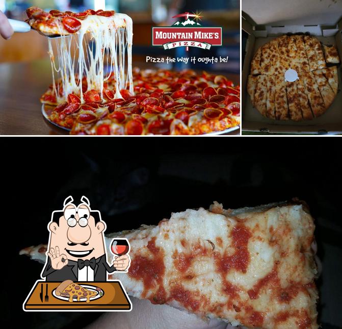 Get pizza at Mountain Mike's Pizza