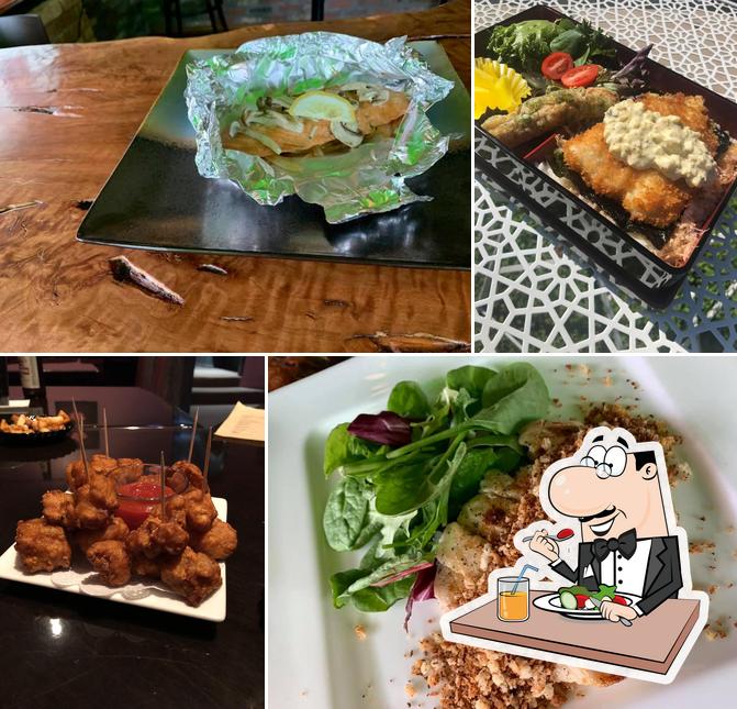 Food at Murasaki Sake Lounge