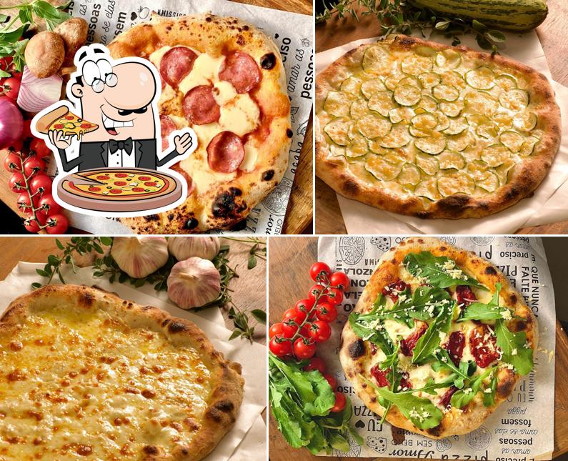 Pide diferentes formatos de pizza