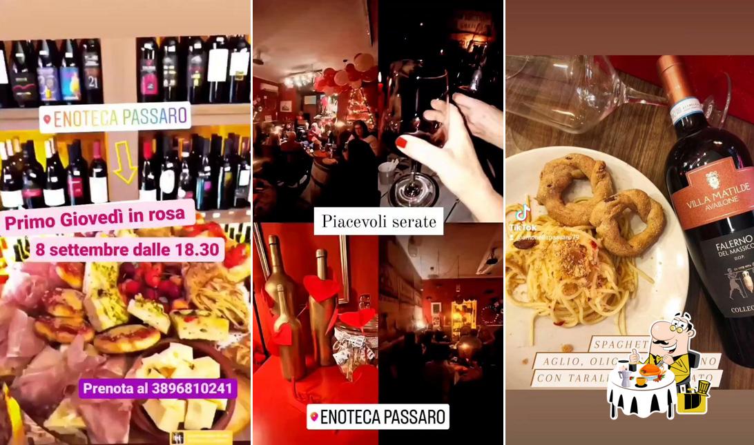 Cibo al Enoteca Passaro