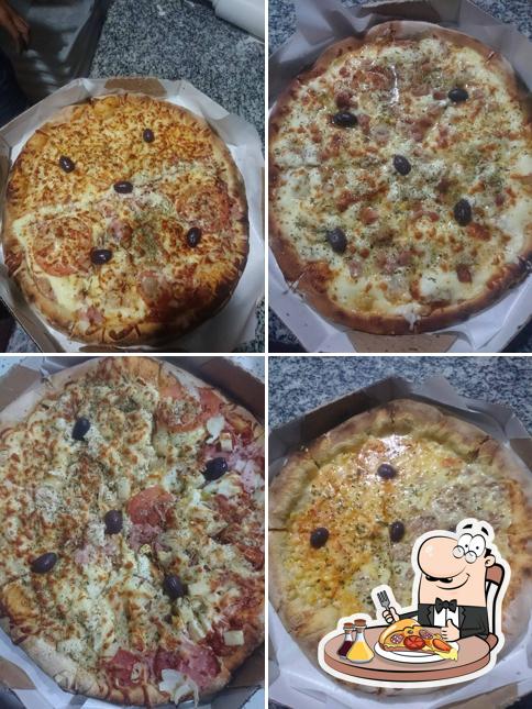 Peça pizza no O rei da pizza