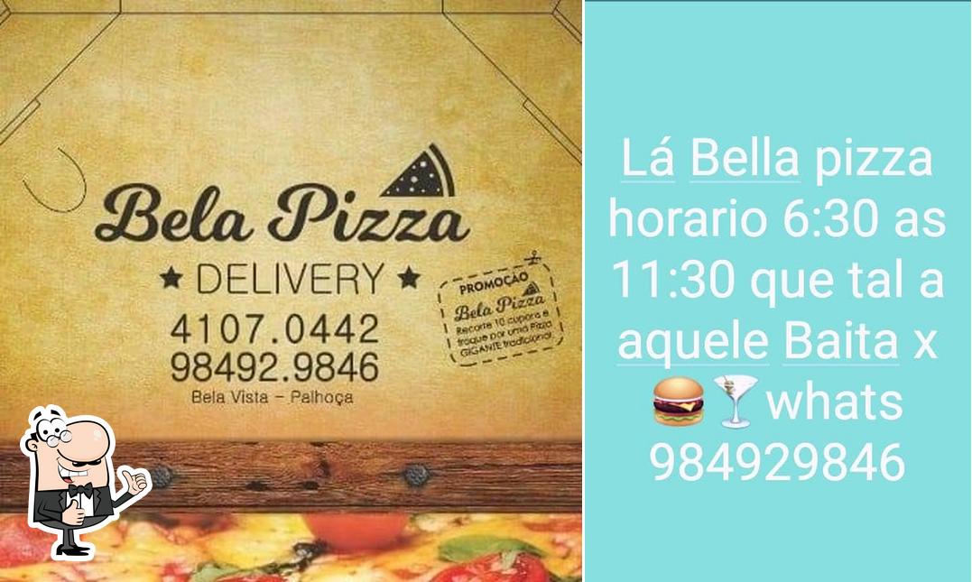 Look at the picture of La Bella Pizza Lanches e Porções