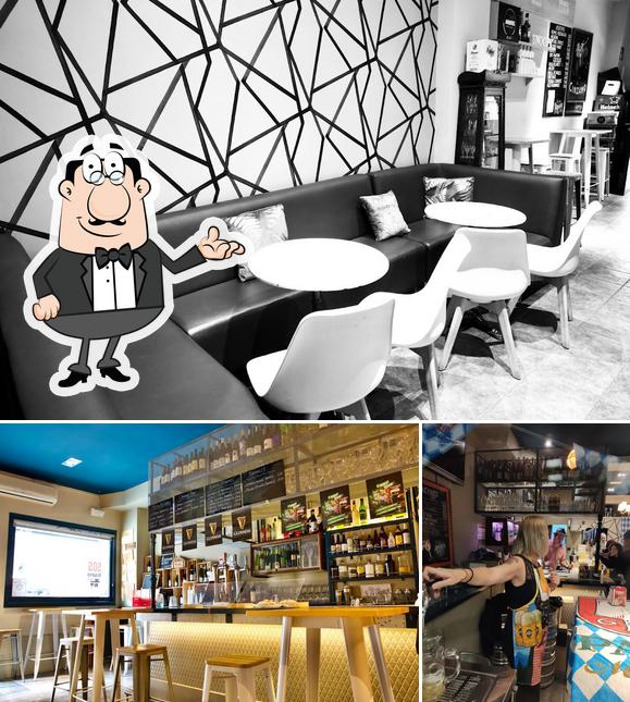 Las fotografías de interior y barra de bar en Snoopy Santutxu