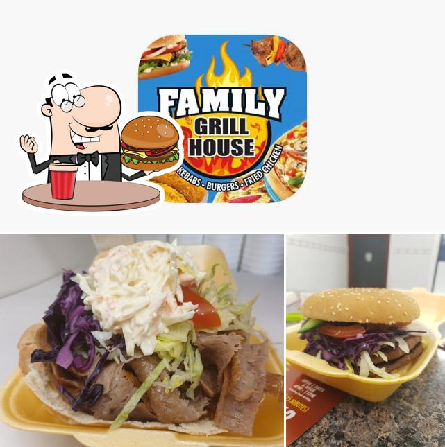 Попробуйте гамбургеры в "Family Grill House"