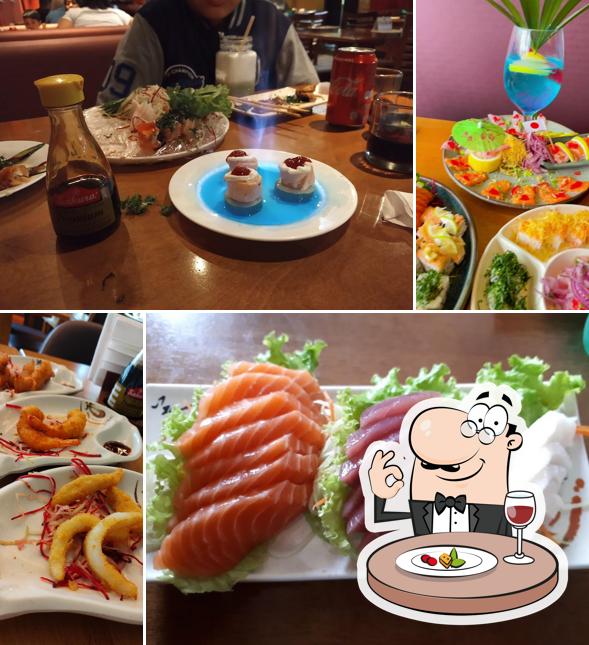 Platos en Noha Sushi-Vila prudente