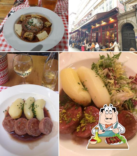 Commandez des repas à base de viande à Le Bouchon Colette