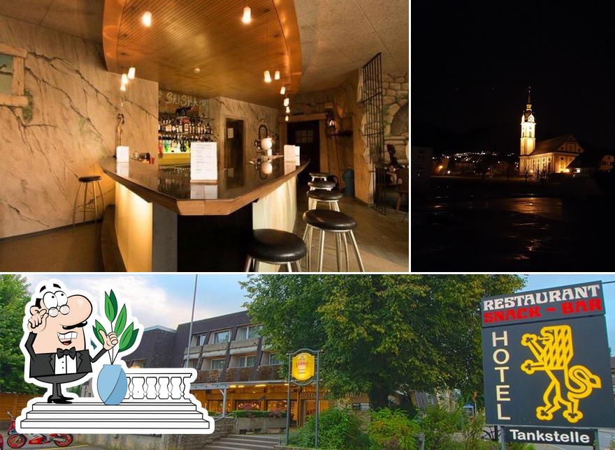 Gli esterni di Restaurant Gasthaus Löwen