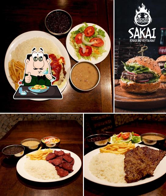 Comida em Sakai Buffet & Grill