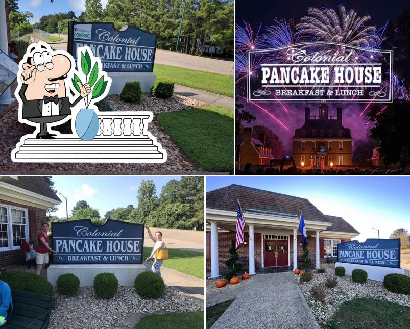 Colonial Pancake House, 301 Page St in Williamsburg Restaurant menu