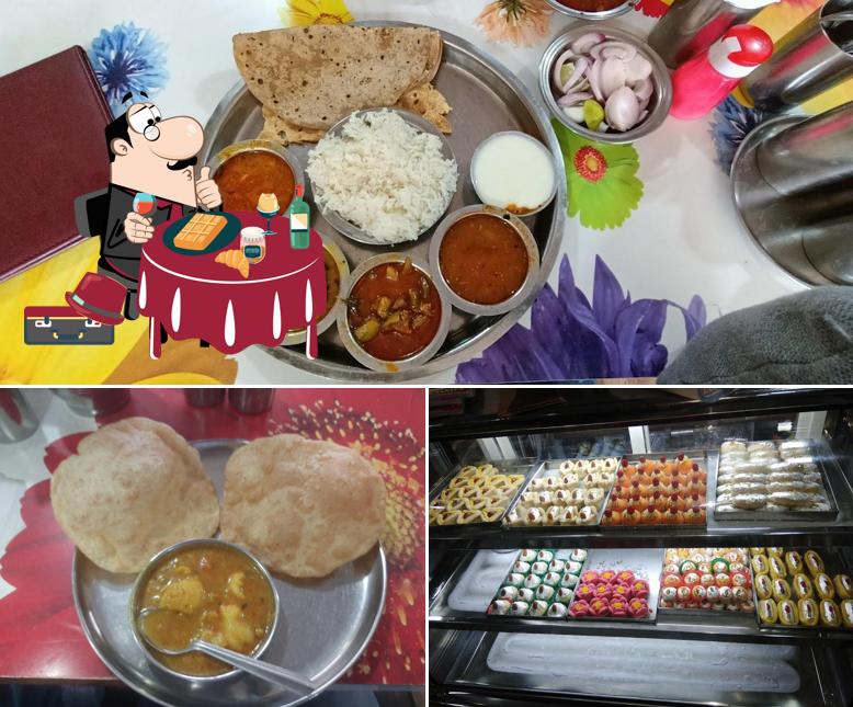 Hotel Sai Nursinha (Udupi Restaurant ) serves a variety of sweet dishes