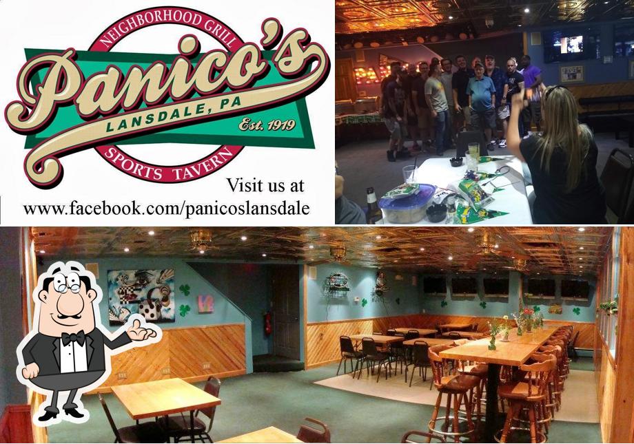 The image of Panico's Neighborhood Grill & Sports Tavern’s interior and food