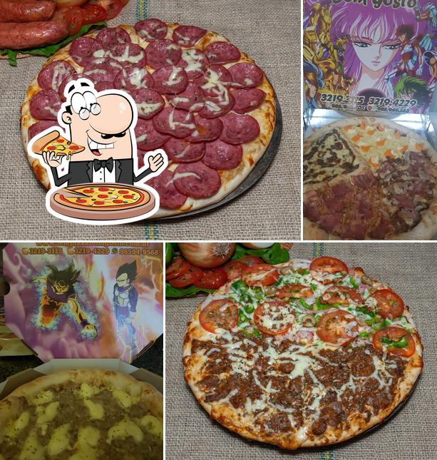 Escolha diversos variedades de pizza