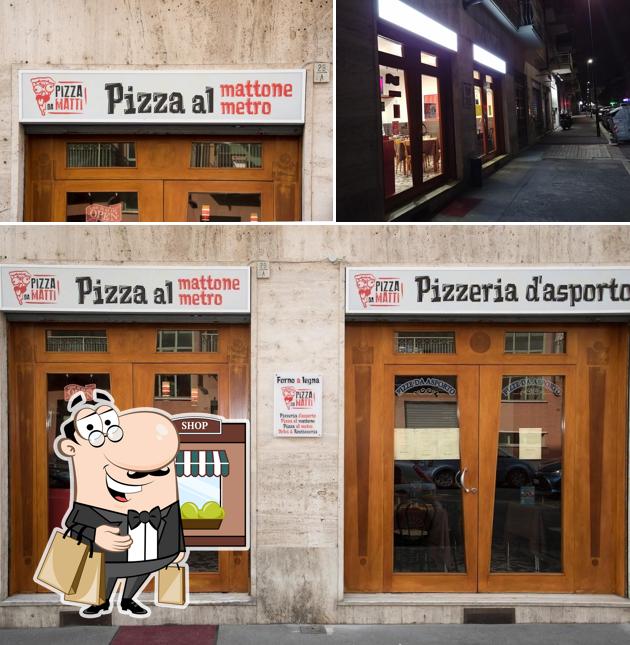 Gli esterni di Pizza Da Matti