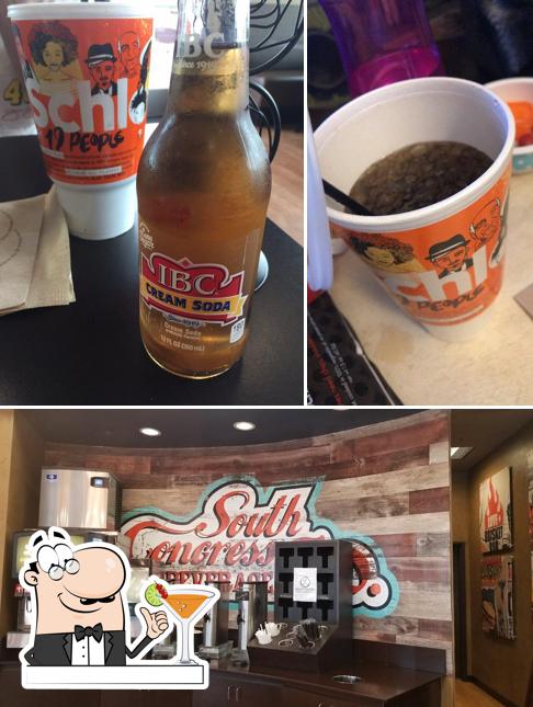 The image of drink and food at Schlotzsky's