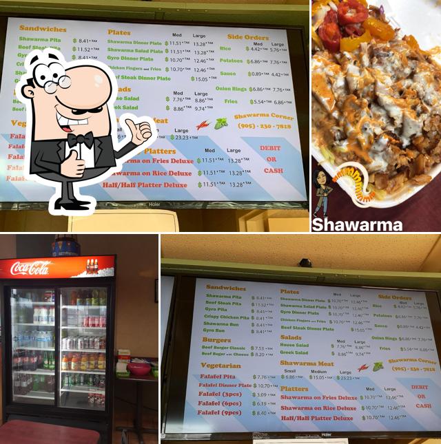 Shawarma Corner, 239 Queen St E 1 in Brampton Restaurant menu and reviews