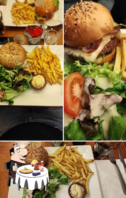 Essayez un hamburger à Bistrot Mademoiselle