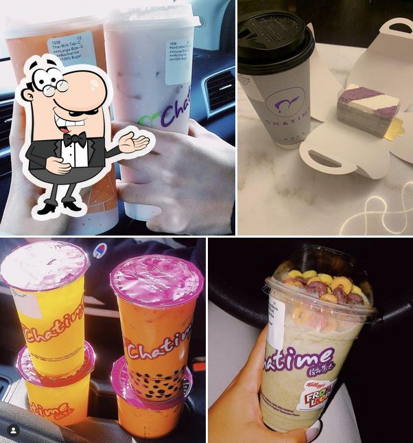 Взгляните на фотографию "Chatime Bubble Tea"