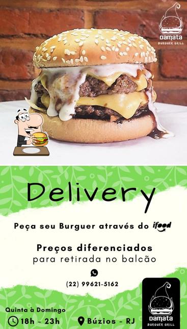 Os hambúrgueres do Damata Burguer Grill irão satisfazer diferentes gostos