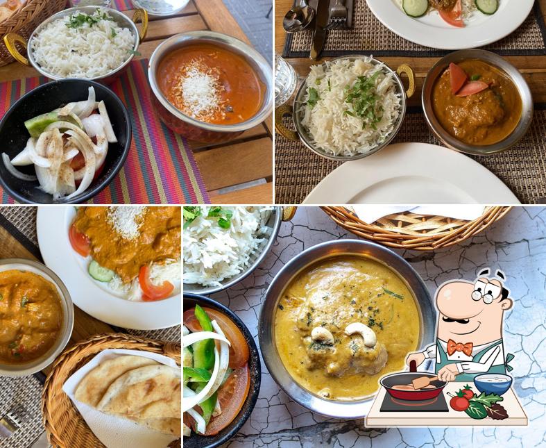 Poulet au curry à Elevant resto