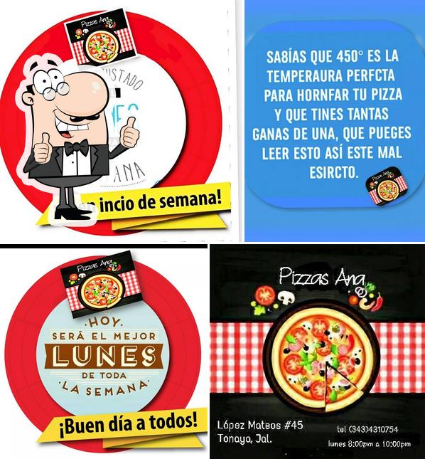 See the photo of Pizzas Ana