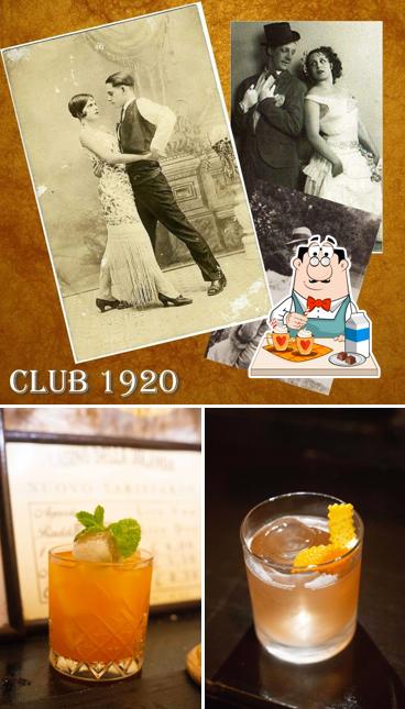 speakeasy club 1920 offre un'ampia gamma di cose da bere