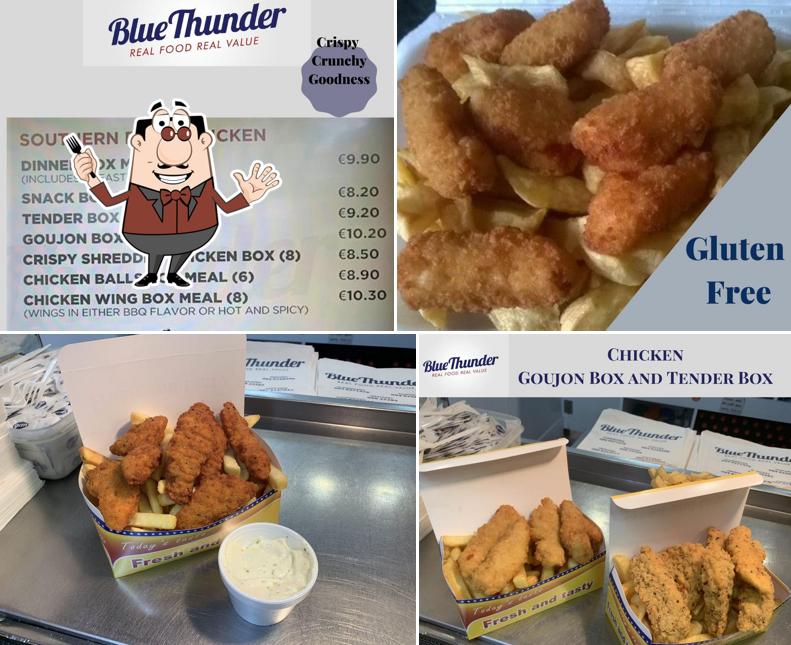 Meals at Blue Thunder Fast Food