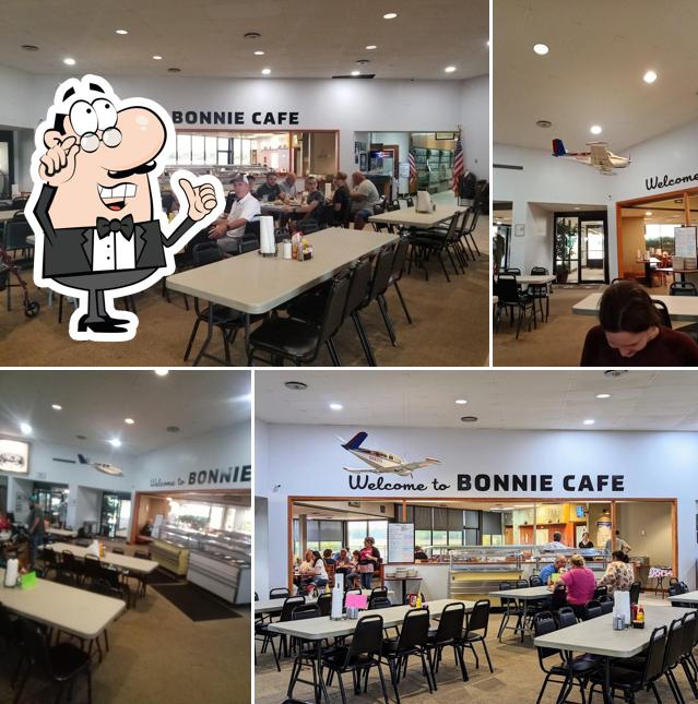 The interior of Bonnie Cafe