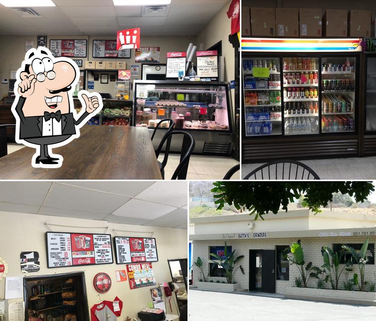 Butch's Grinders in Riverside Restaurant menu and reviews