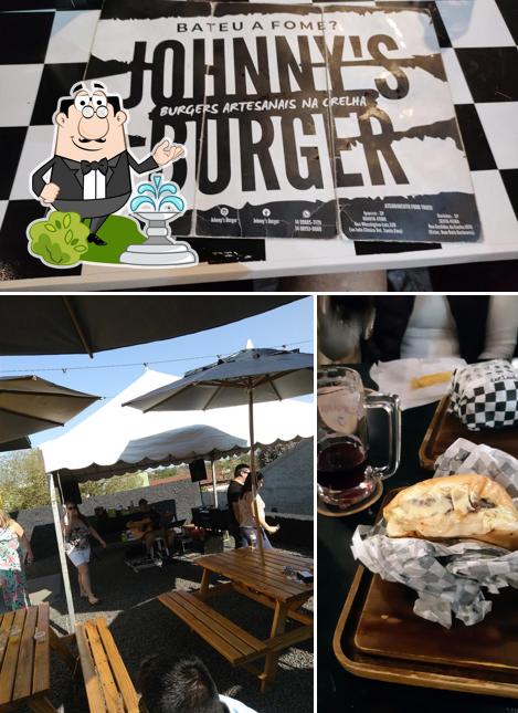 O exterior do Johnny's Burger