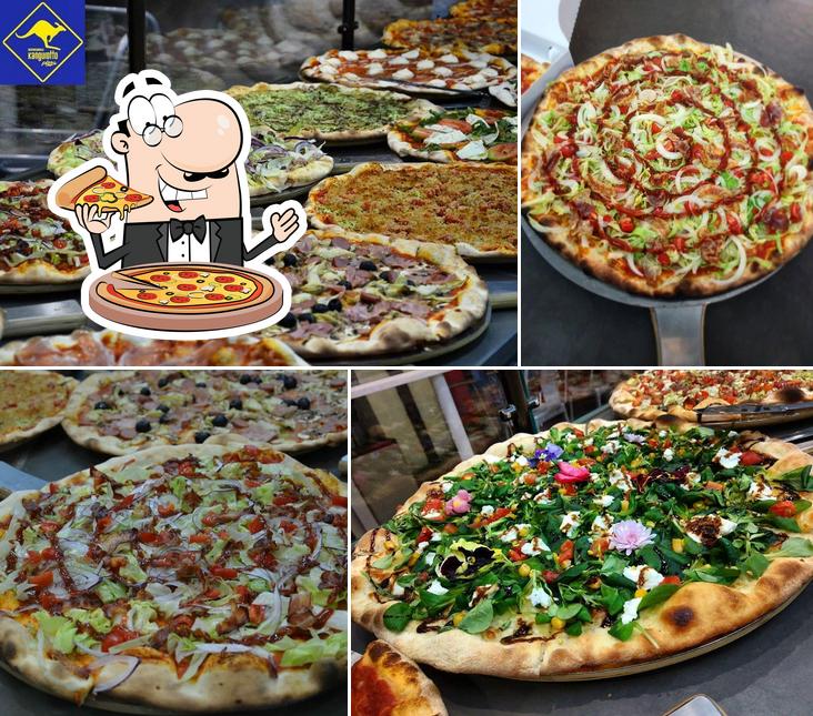 Попробуйте пиццу в "Kangurotto Pizzeria"