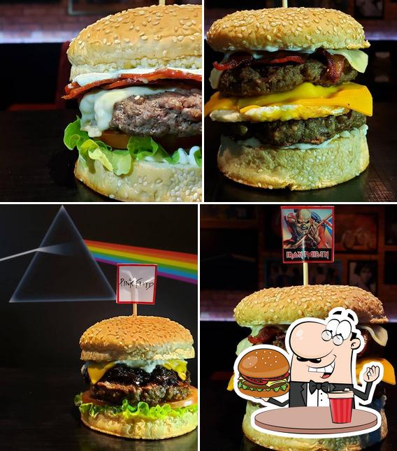 Pide una hamburguesa en The Ferris Rock Burger