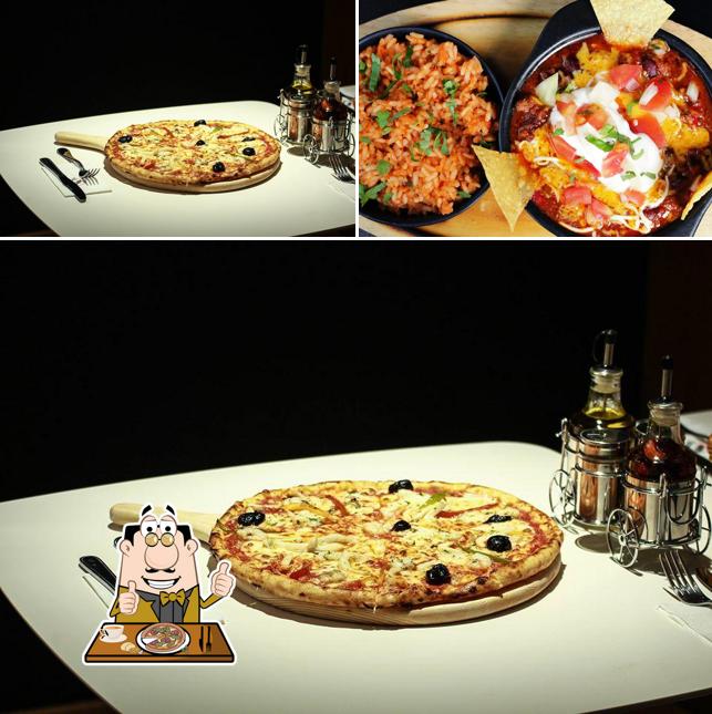 Choisissez des pizzas à Segafredo Glorious Cafe