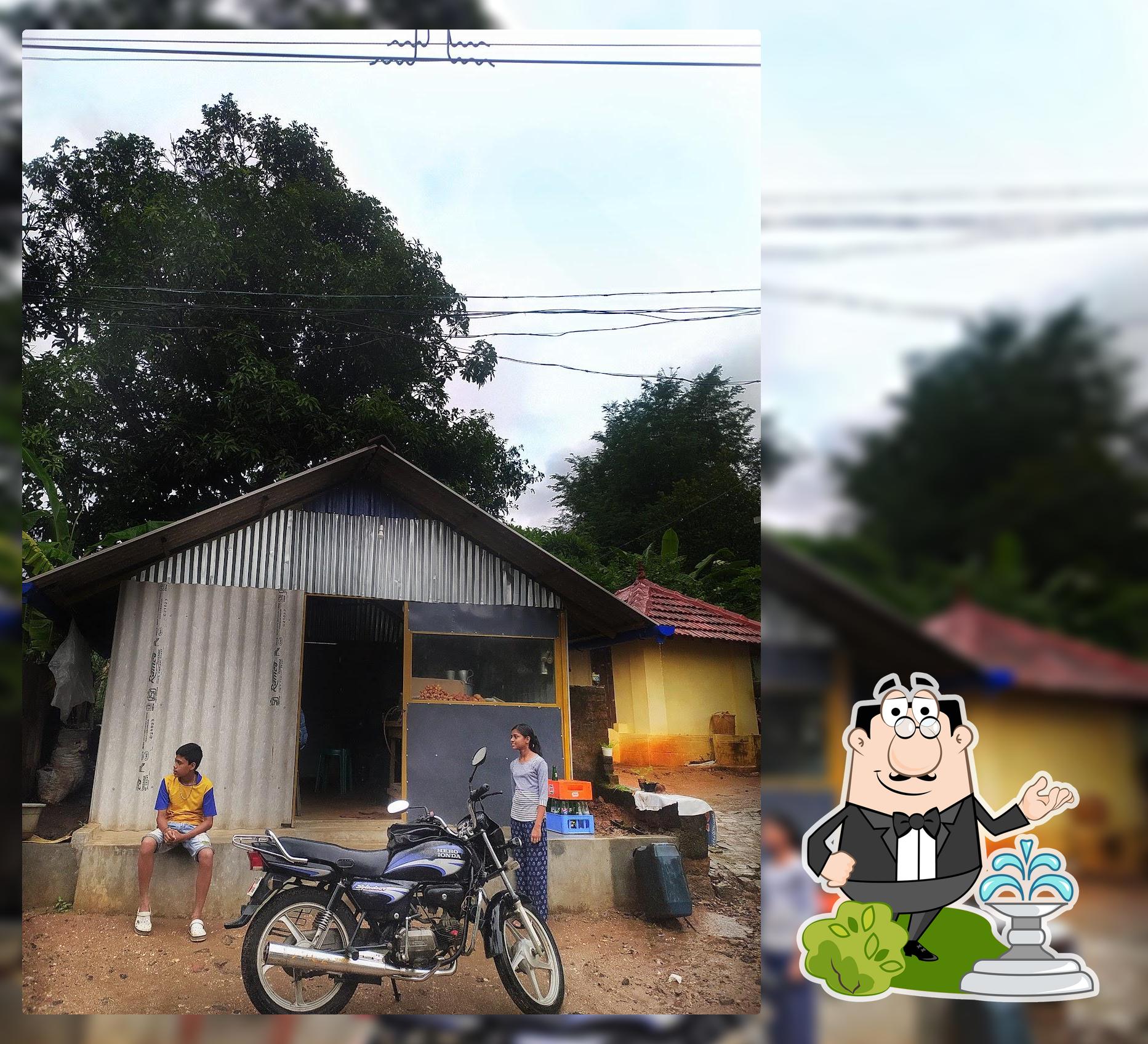 You can get some fresh air at the outside area of Dhanya Tea Stall