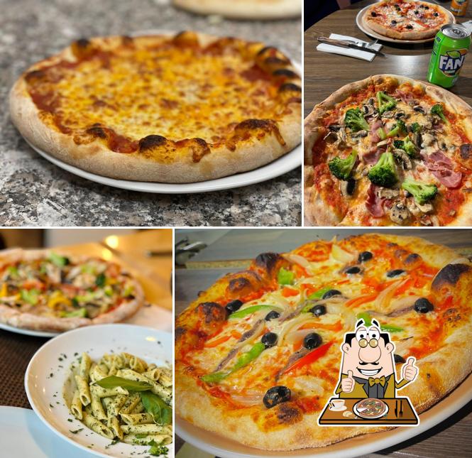 Ordina una pizza a La Rosa Cafe & Pizzeria