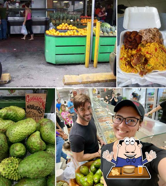 Comida en El Palacio de los Jugos